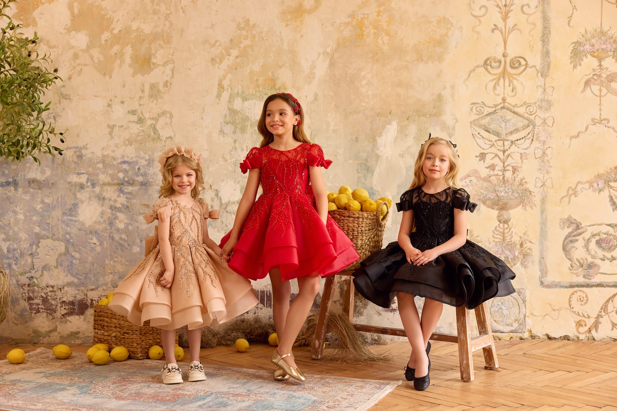 white christmas dresses Girls Formal Dresses