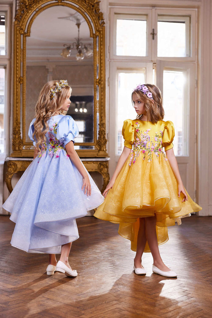 Christmas dress: Hi-Low Dress - Mia Bambina Boutique