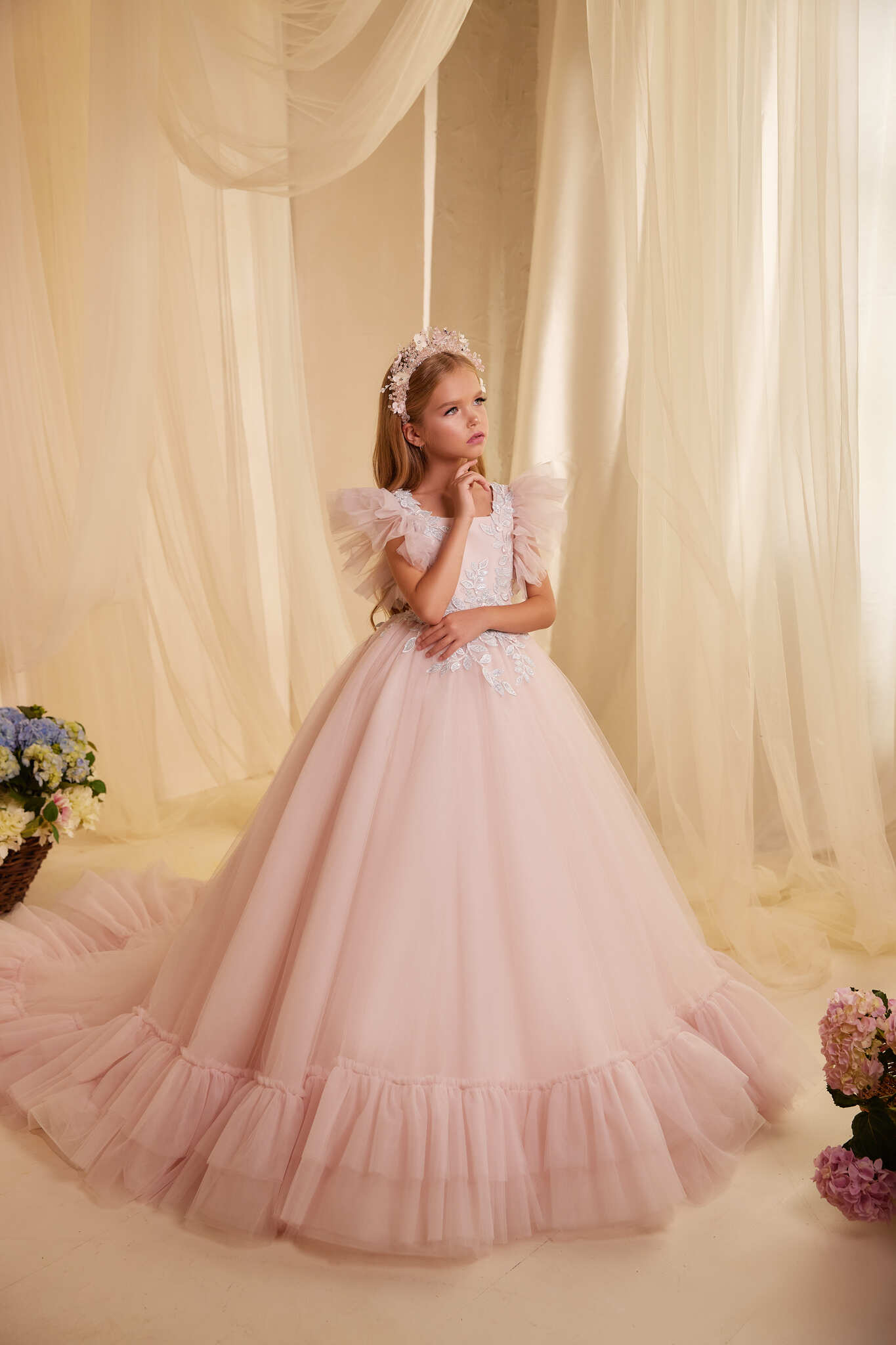 Austin Junior Bridesmaid Dress Gown for Weddings