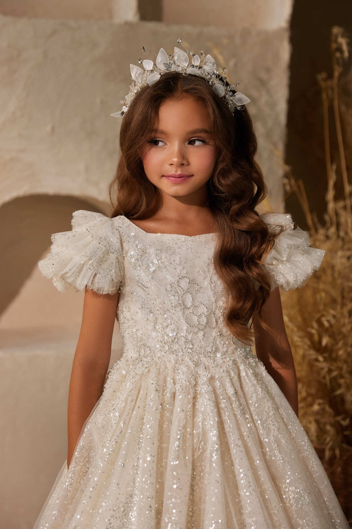 communion dresses brown thomas Beatrice Holy Dress Pre-order Size 9-10 / Ivory Wedding dress