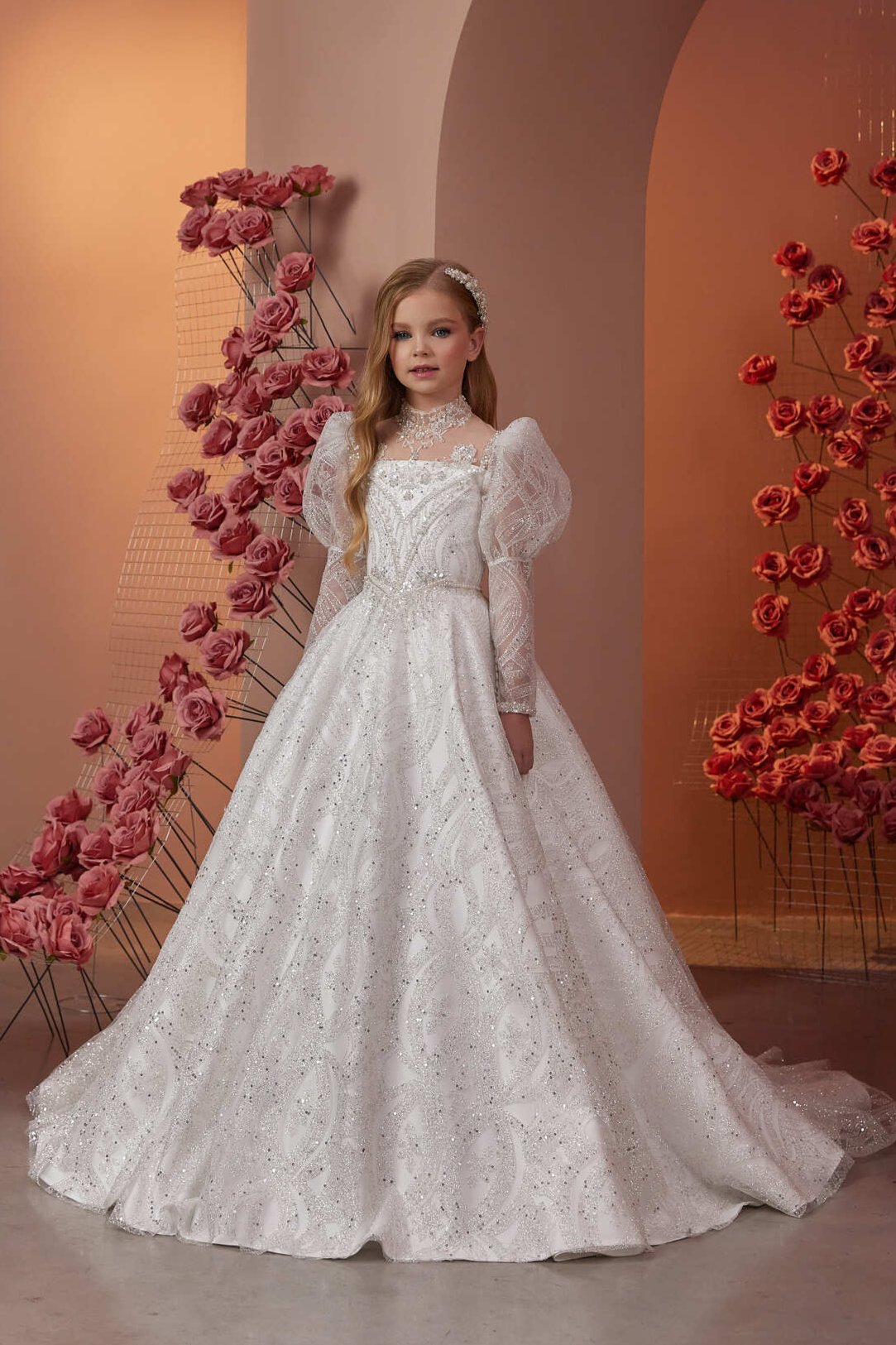 Princess Wedding Dress for Children – Mia Bambina Boutique