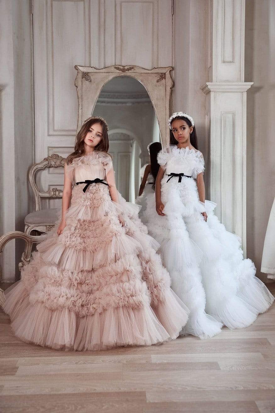 Shop A-Line Tulle Ruffled Dress | Elegant Black Velvet Belt Dress Pre-order Size 9-10 / Blush Shop A-Line Tulle Ruffled Dress | Elegant Black Velvet Belt Dress Pre-order Size 9-10 / Blush
