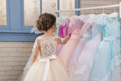 The Fine Details Speak to the Quality of Our Girls Dresses.
