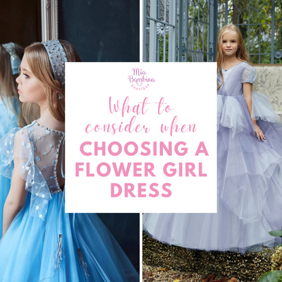 What to Consider When Choosing a Flower Girl Dress