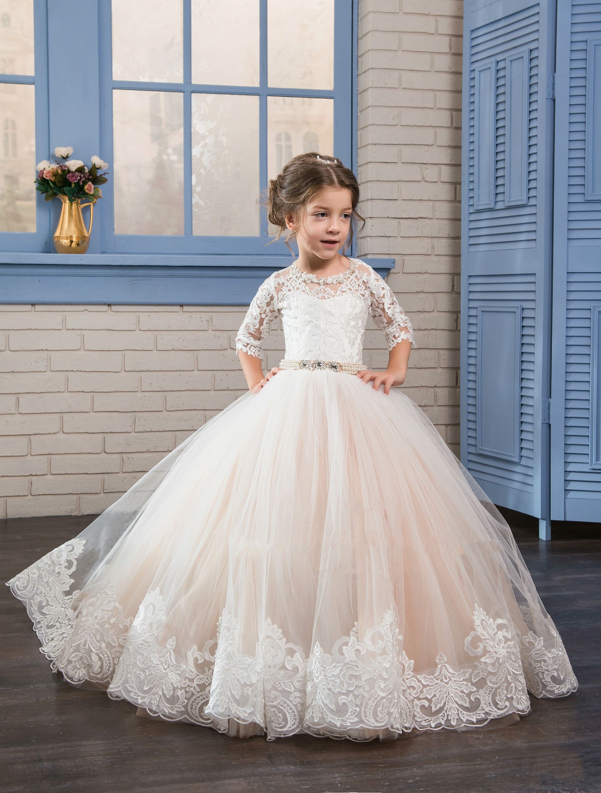 Flower Girl Dresses: Moreno - Mia Bambina Boutique