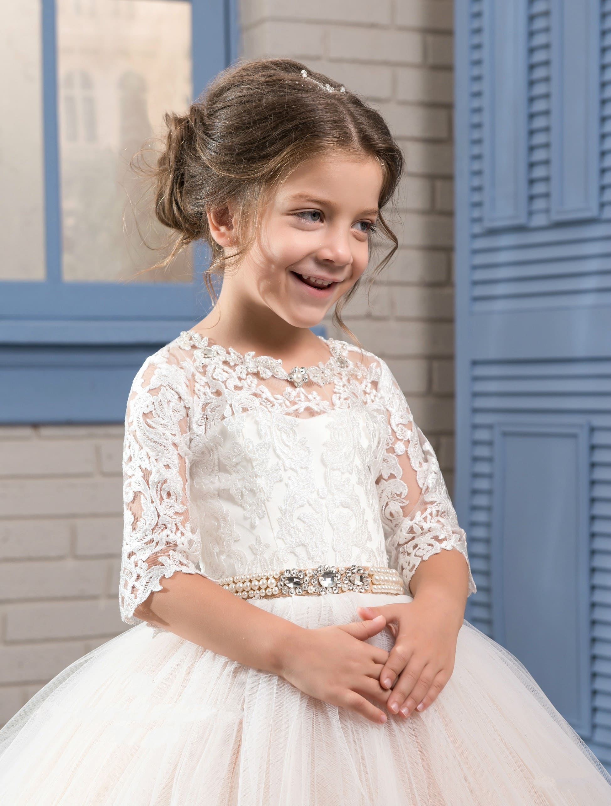 Flower Girl Dresses: Moreno - Mia Bambina Boutique