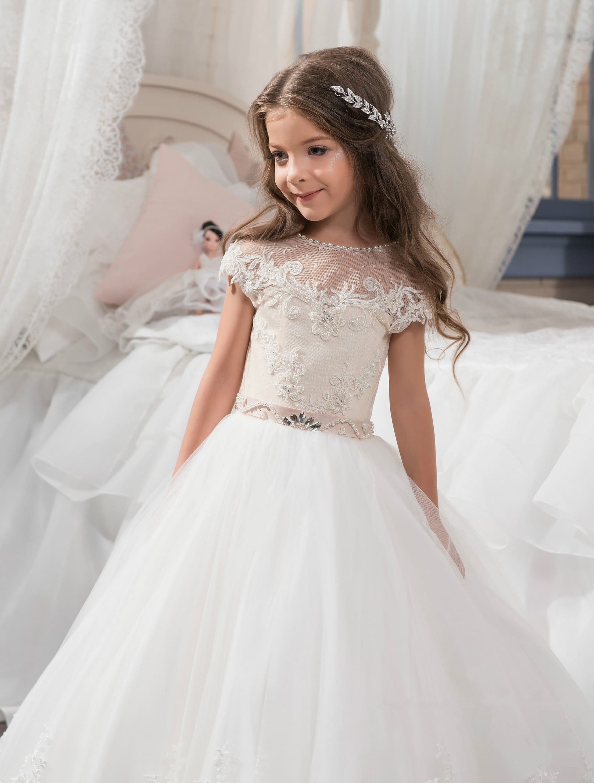 Flower Girl Dresses: Ontario - Mia Bambina Boutique