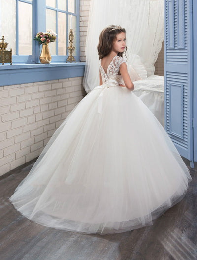 Tulsa Tulle and Lace Communion Dress