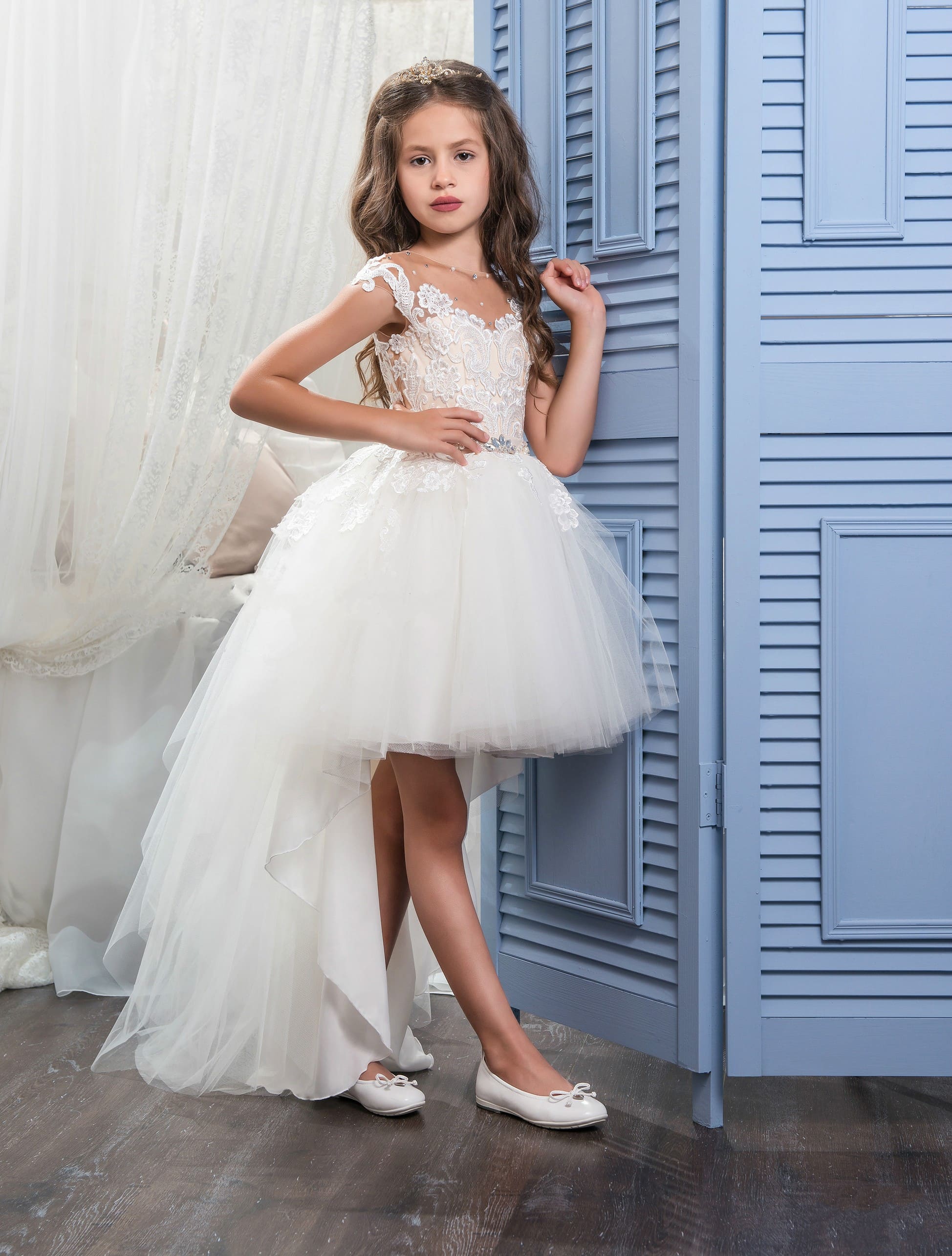Flower Girl Dresses: Garland - Mia Bambina Boutique