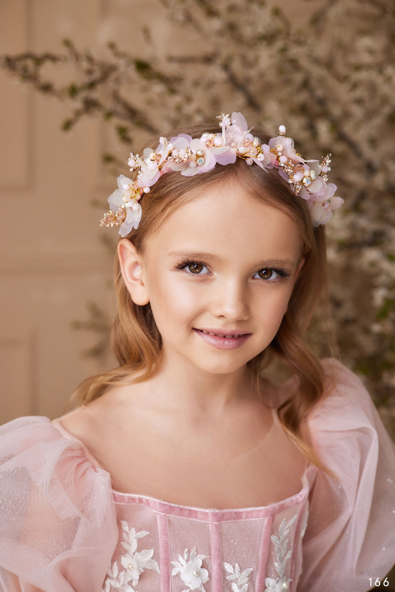 Flower Girl Dresses: Galiano High-Low Flower Girl Dress - Mia Bambina Boutique