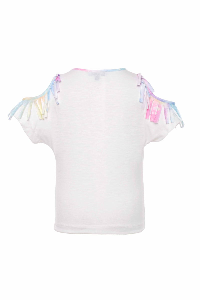 Unicorn Girls Shorts Outfit With T-shirt