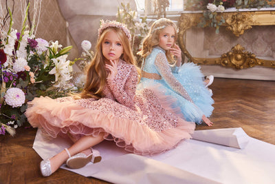 Pink Sequin Sparkly Dress for Girls