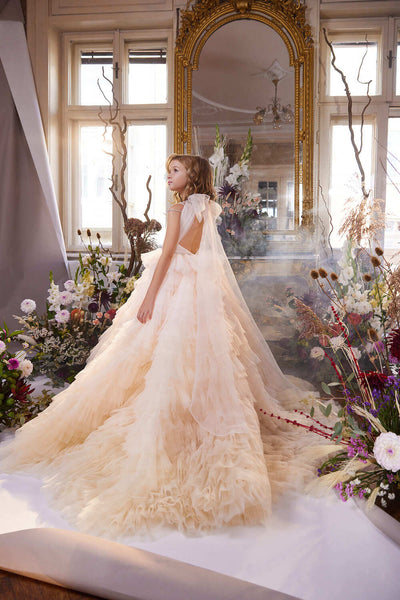 Flower Girl Dress with Ruffles