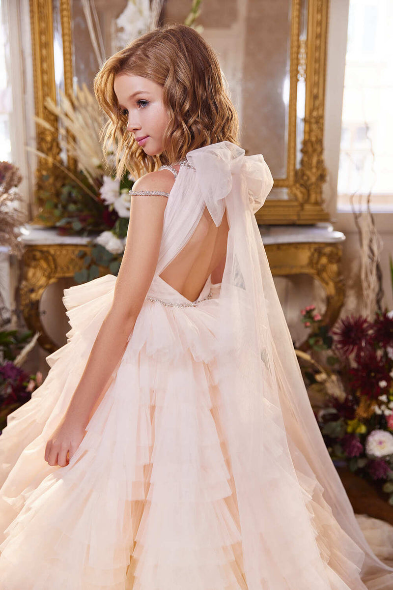 Flower Girl Dress with Ruffles