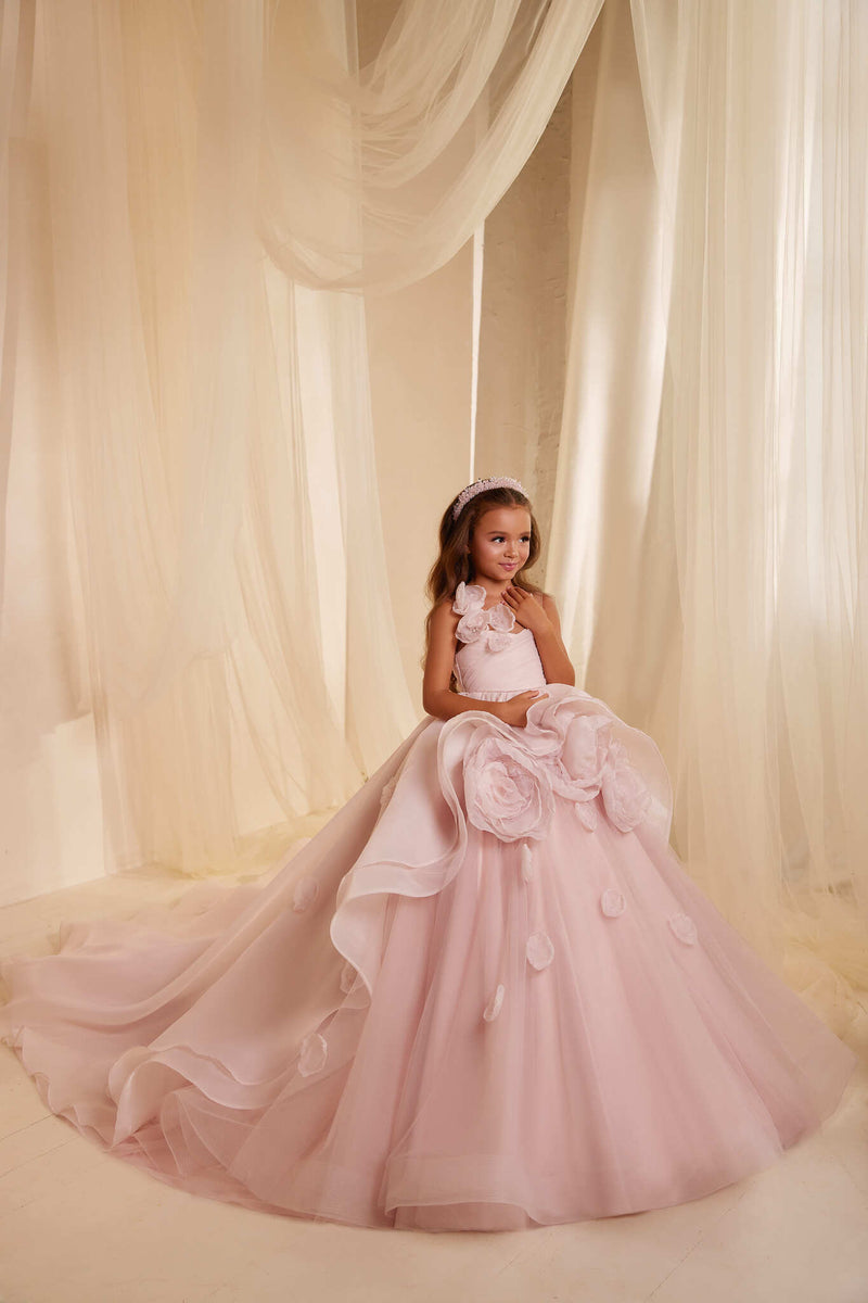 Birthday Dresses: 3603 Claudine Flower Girl Dress - Mia Bambina Boutique