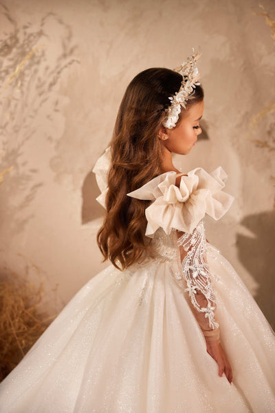 Flower Girl Dresses: 3609 Asti - Mia Bambina Boutique