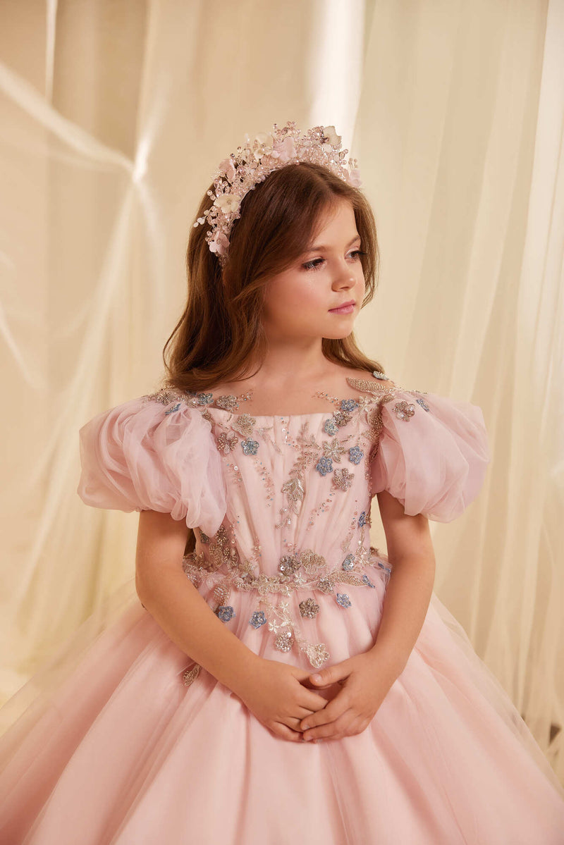 Flower Girl Dresses: 3613 Cologne - Mia Bambina Boutique
