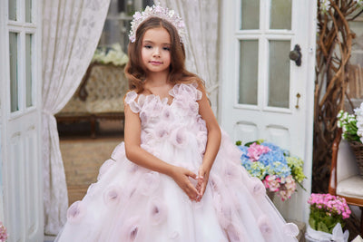 Flower Girl Dresses: 3615 Geneya - Mia Bambina Boutique