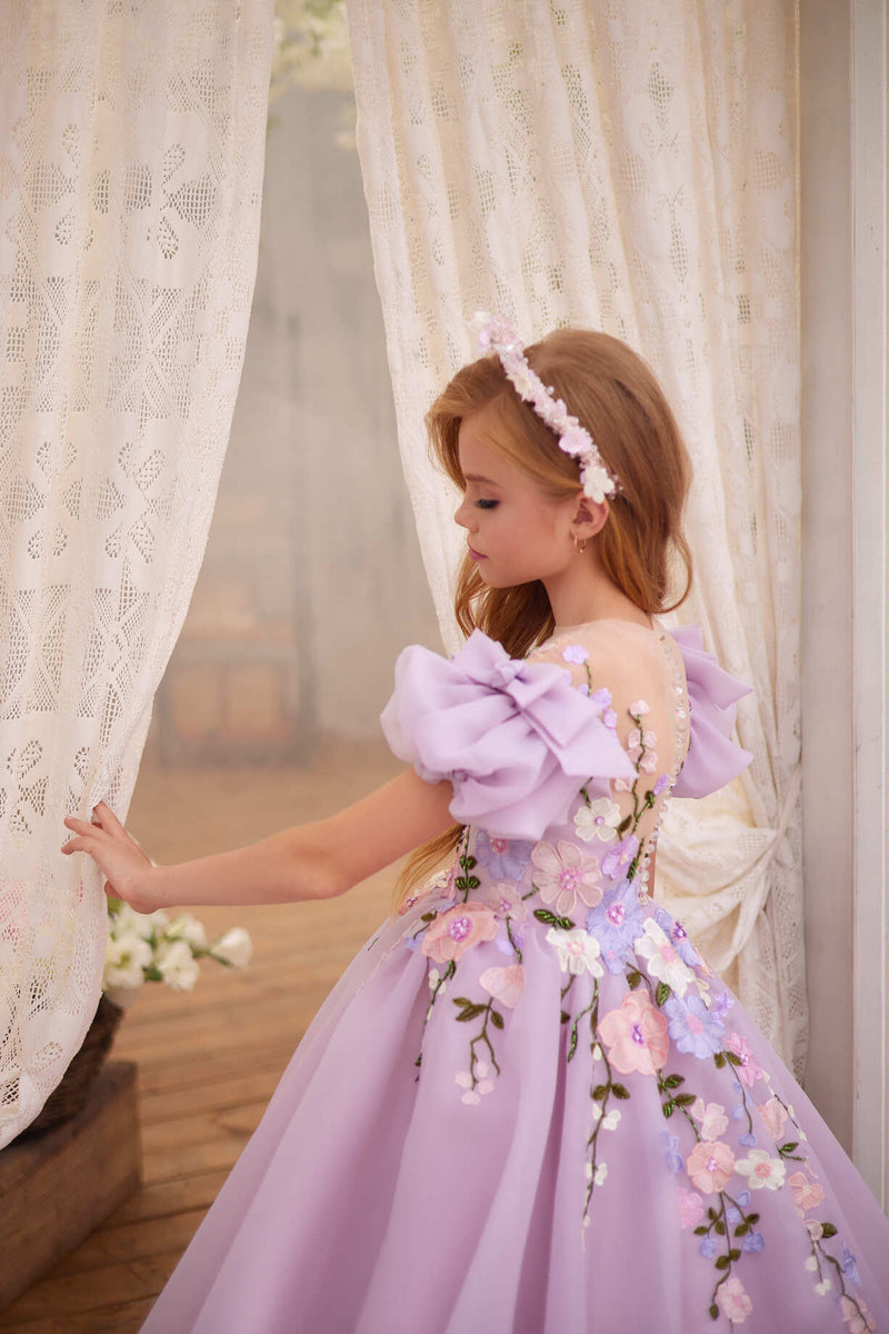 Flower Girl Dresses: 3616 Ana Maria - Mia Bambina Boutique