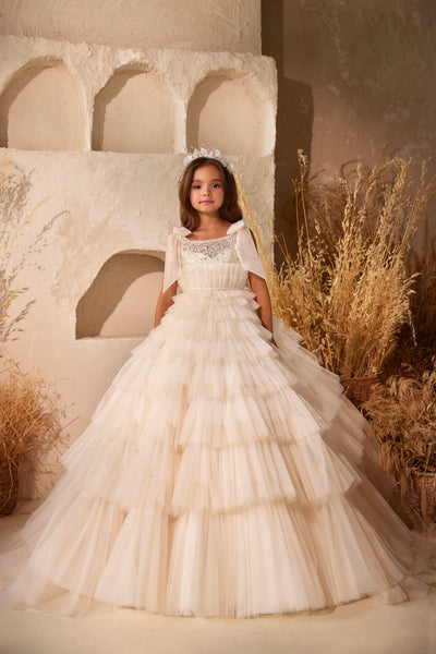 Flower Girl Dresses: 3621 Klaipeda - Mia Bambina Boutique