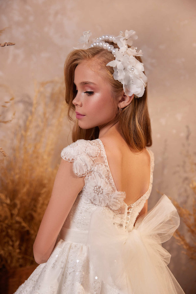 Flower Girl Dresses: 3634 Chandler - Mia Bambina Boutique