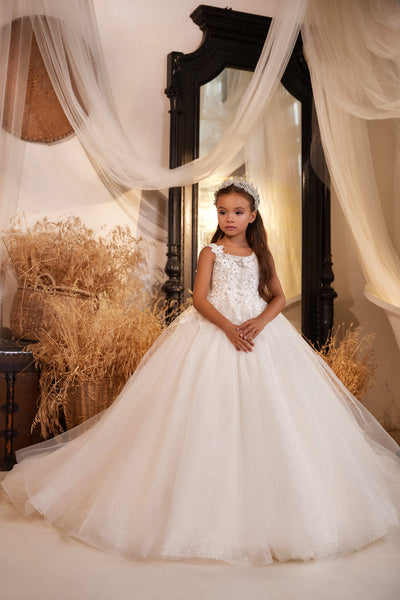 Flower Girl Dresses: 3635 Chicago - Mia Bambina Boutique