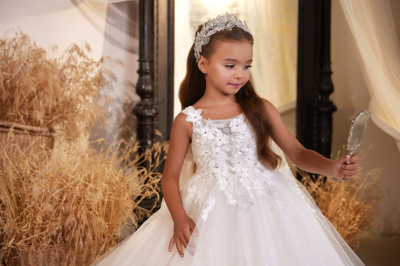 Flower Girl Dresses: 3635 Chicago - Mia Bambina Boutique