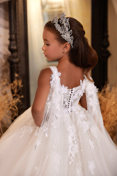 Flower Girl Dresses: 3635 Chicago - Mia Bambina Boutique