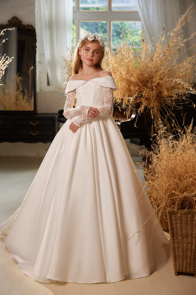 Flower Girl Dresses: 3638 Lauderdale - Mia Bambina Boutique