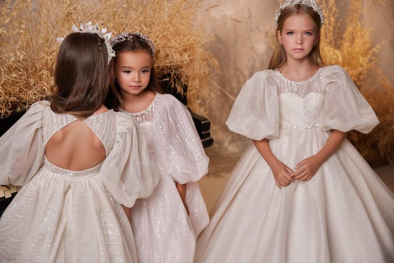 Flower Girl Dresses: 3639 Fontana - Mia Bambina Boutique