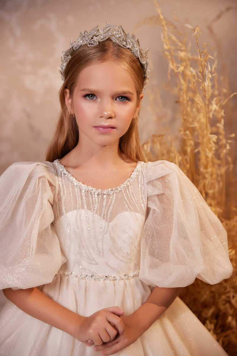 Flower Girl Dresses: 3639 Fontana - Mia Bambina Boutique