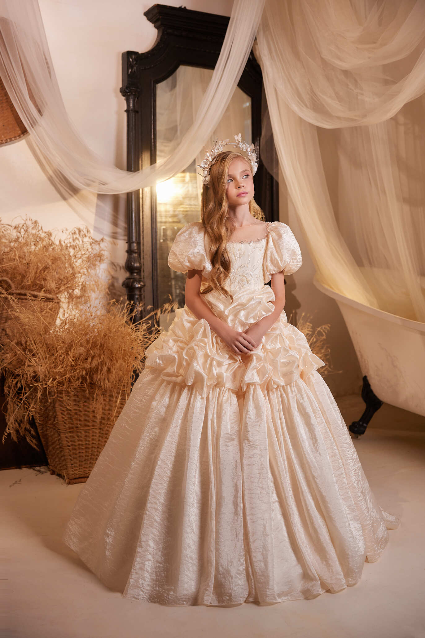 Flower Girl Dresses: 3640 Memphis - Mia Bambina Boutique