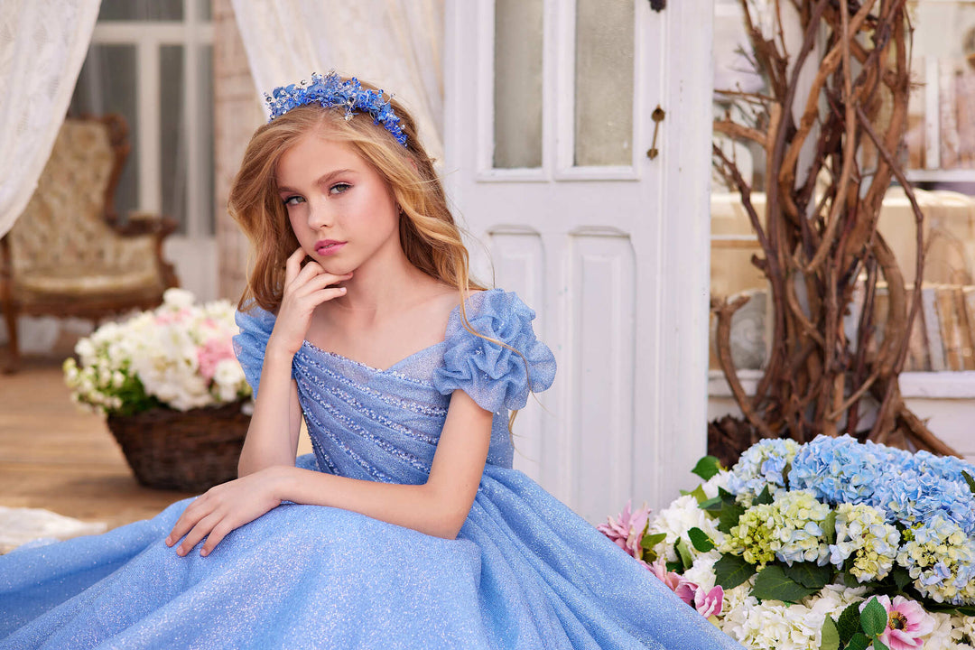 Newark Flower Girl Dresses For Wedding Size 7-8 / White