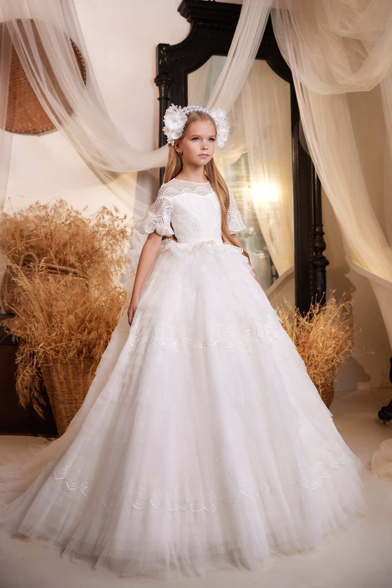 Flower Girl Dresses: 3644 Peoria - Mia Bambina Boutique