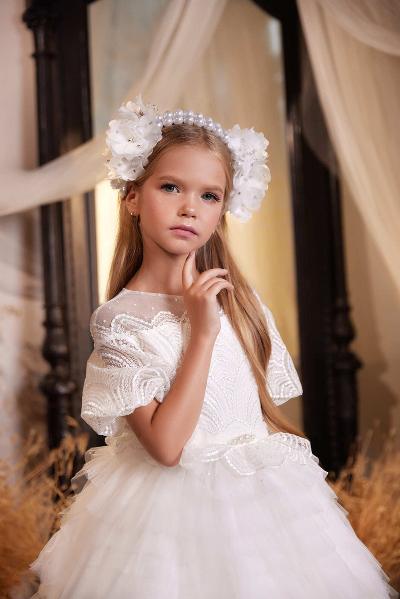 Flower Girl Dresses: 3644 Peoria - Mia Bambina Boutique