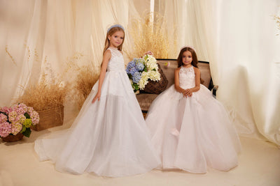 Flower Girl Dresses: 3645 Phoenix - Mia Bambina Boutique