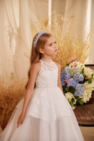 Flower Girl Dresses: 3645 Phoenix - Mia Bambina Boutique