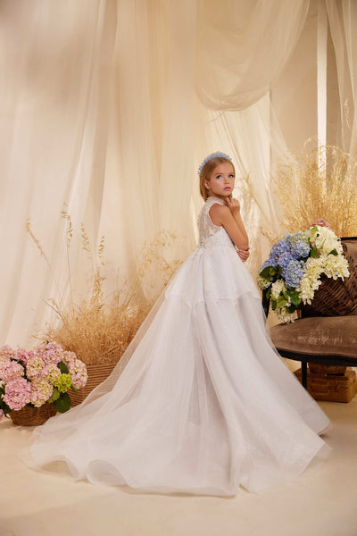 Flower Girl Dresses: 3645 Phoenix - Mia Bambina Boutique