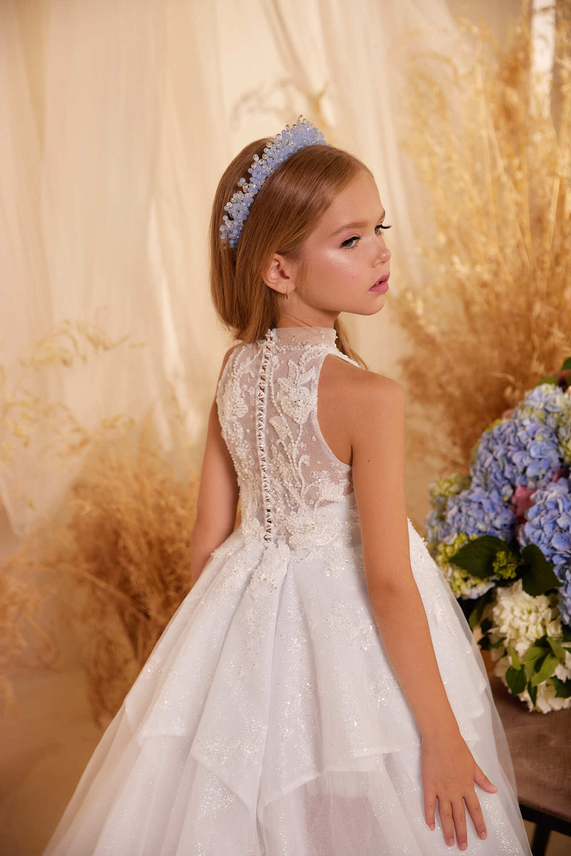 Flower Girl Dresses: 3645 Phoenix - Mia Bambina Boutique