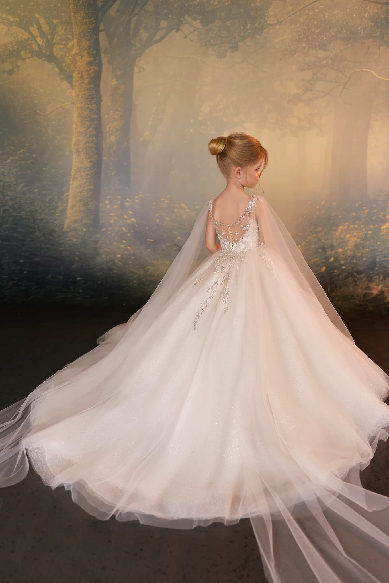 Flower Girl Dress: Bijou Belle Party Dress - Mia Bambina Boutique