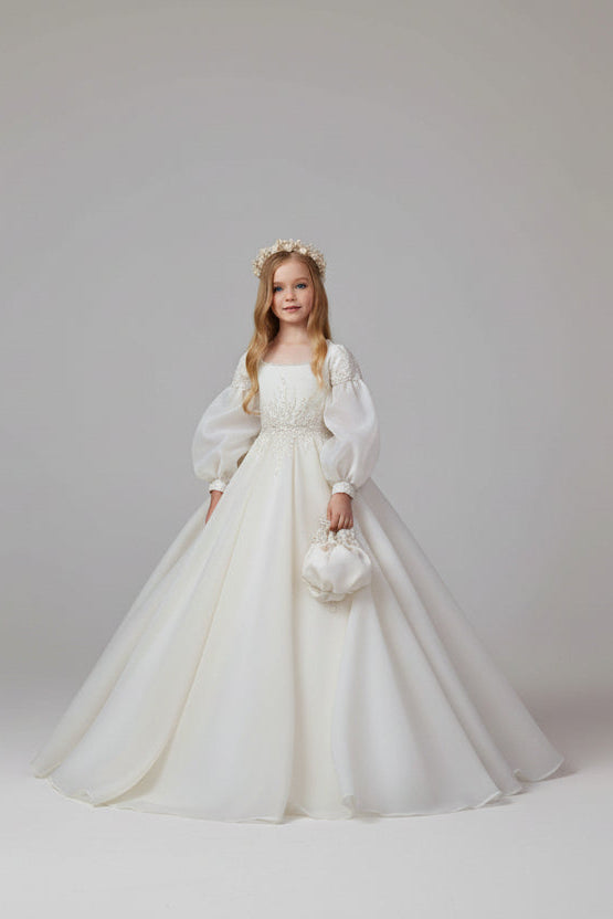 Buy Champagne Blush Princess Gown for Kids