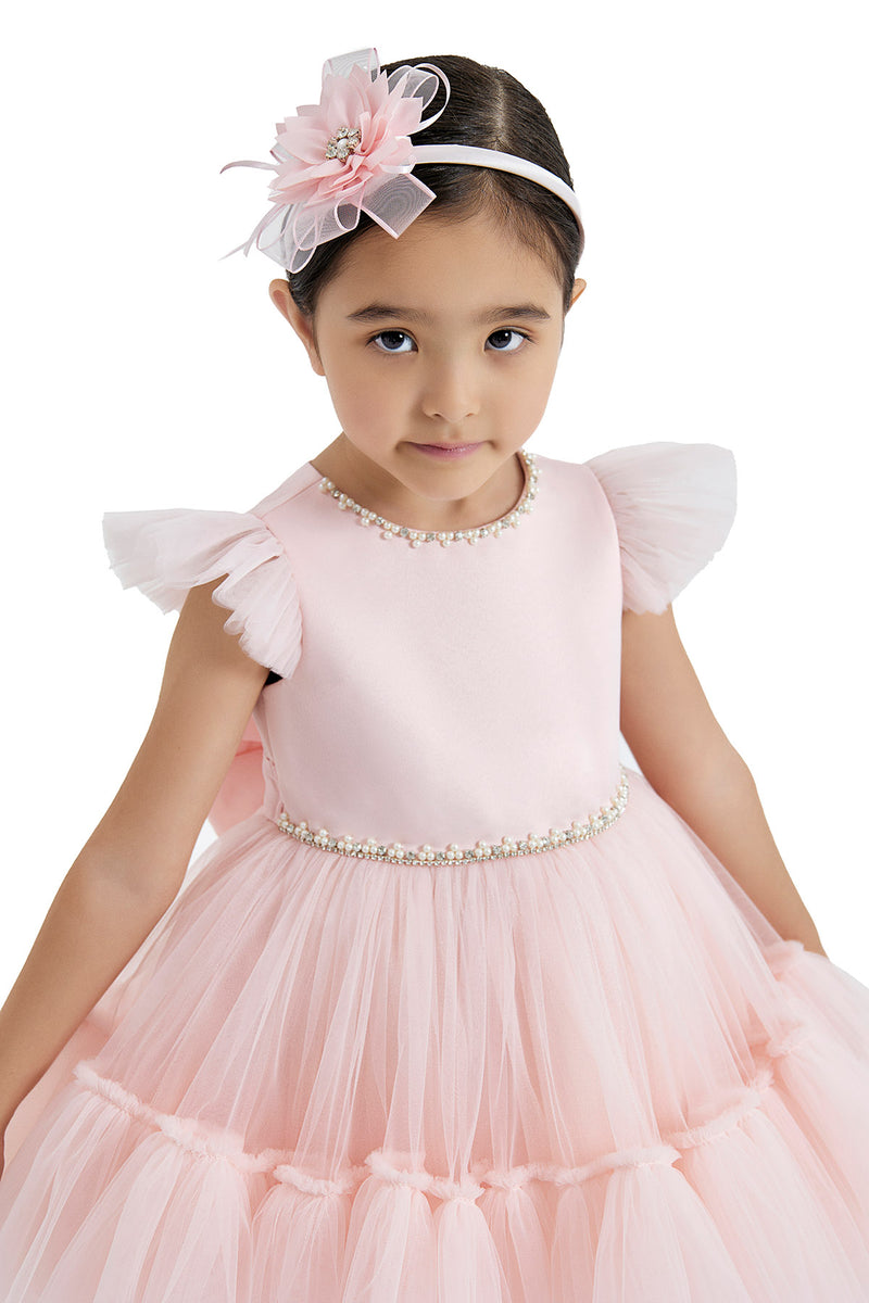 Blush Toddler Girl Birthday Party Dress in Sizes 1T-6