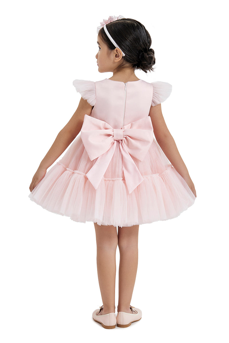 Blush Toddler Girl Birthday Party Dress in Sizes 1T-6