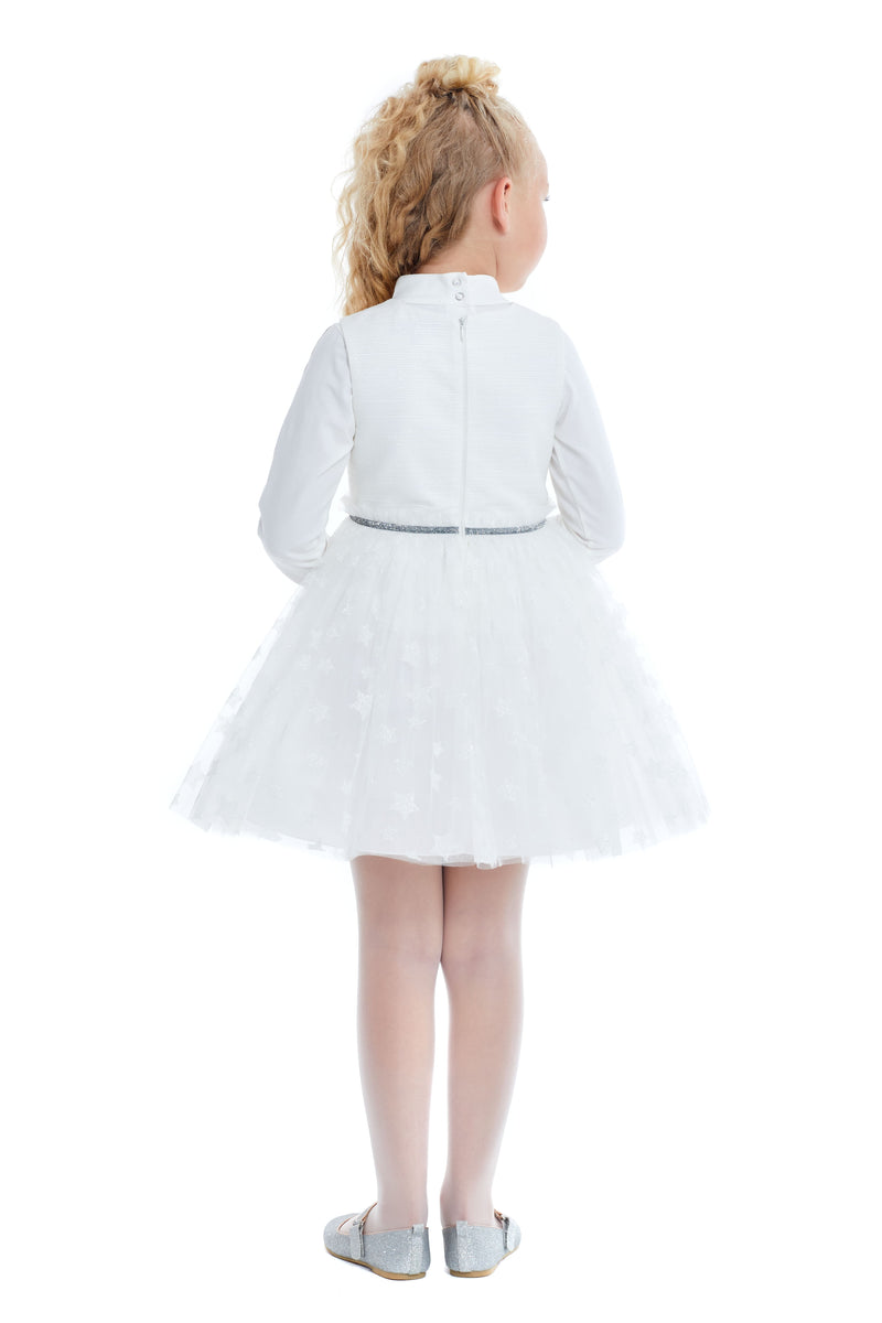 White Christmas Girls Outfit Dress Set White Christmas Girls Outfit Dress Set