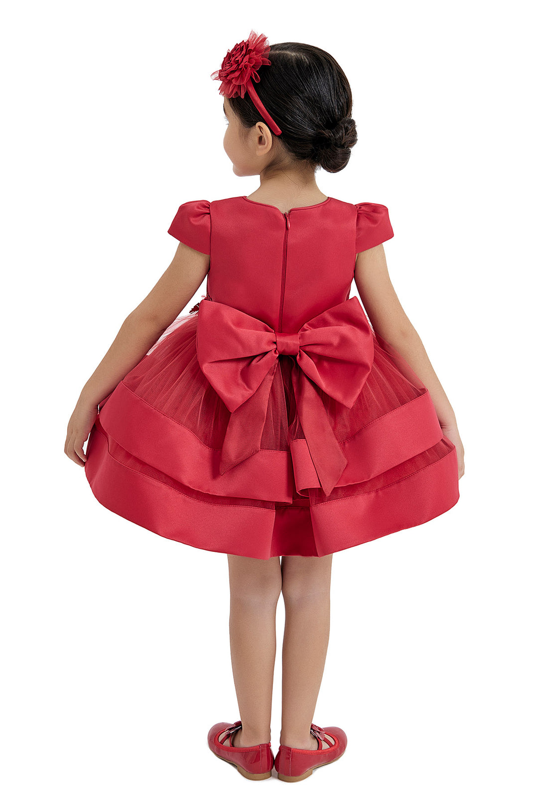 Baby Girl Red Dress for Christmas 12 Months / Red