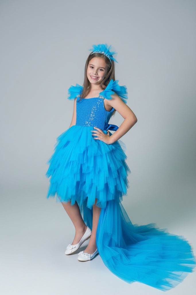 blue dress for teens Shop Blue Tulle Dress for Teenage Girls