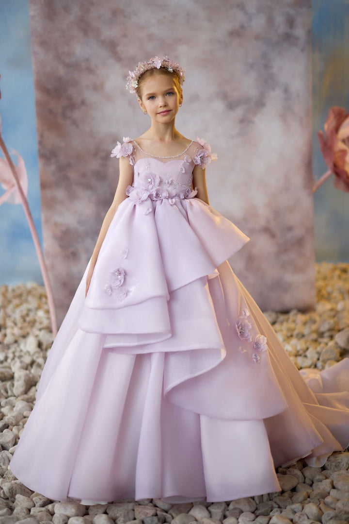 Enchanted Blossom Gown PREORDER 9-10 / Lilac
