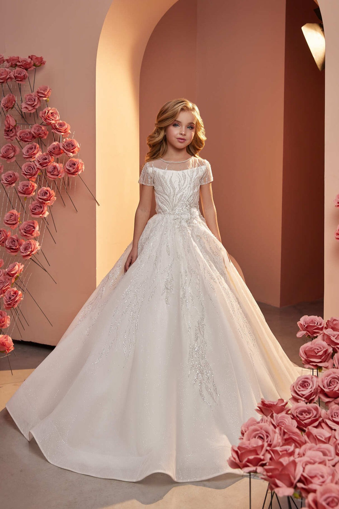 Ivory Flower Girl Dresses | Mia Bambina Boutique