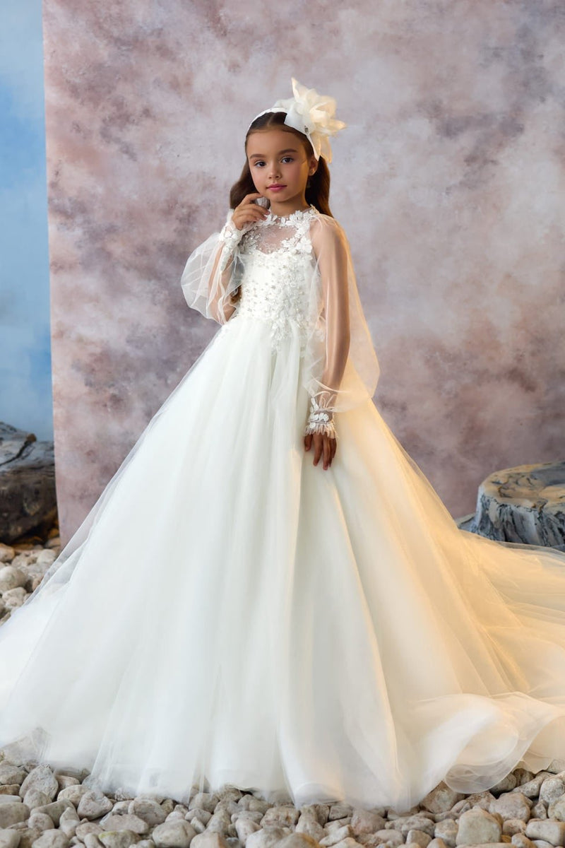 Shop Elegant Grace Communion Dress | Mia Bambina Boutique Shop Elegant Grace Communion Dress | Mia Bambina Boutique