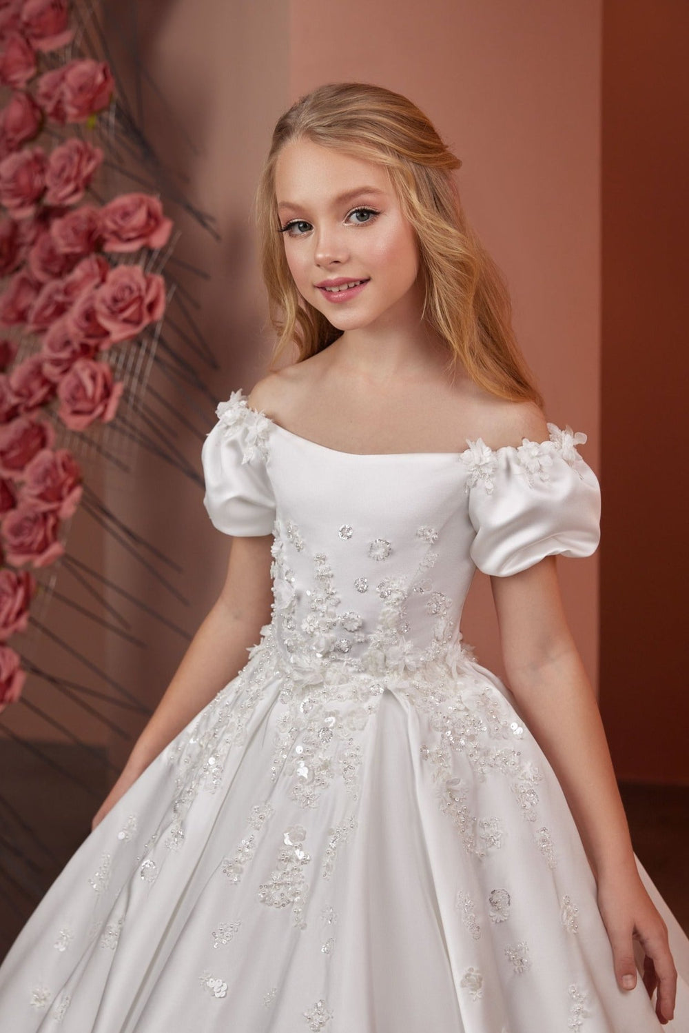 Champagne Flower Girl Dresses | Mia Bambina Boutique Champagne Flower Girl Dresses | Mia Bambina Boutique